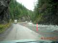 New repaired road out of Stewart, BC